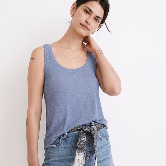 Madewell eastover tank top soft twilight - Picture 1 of 4